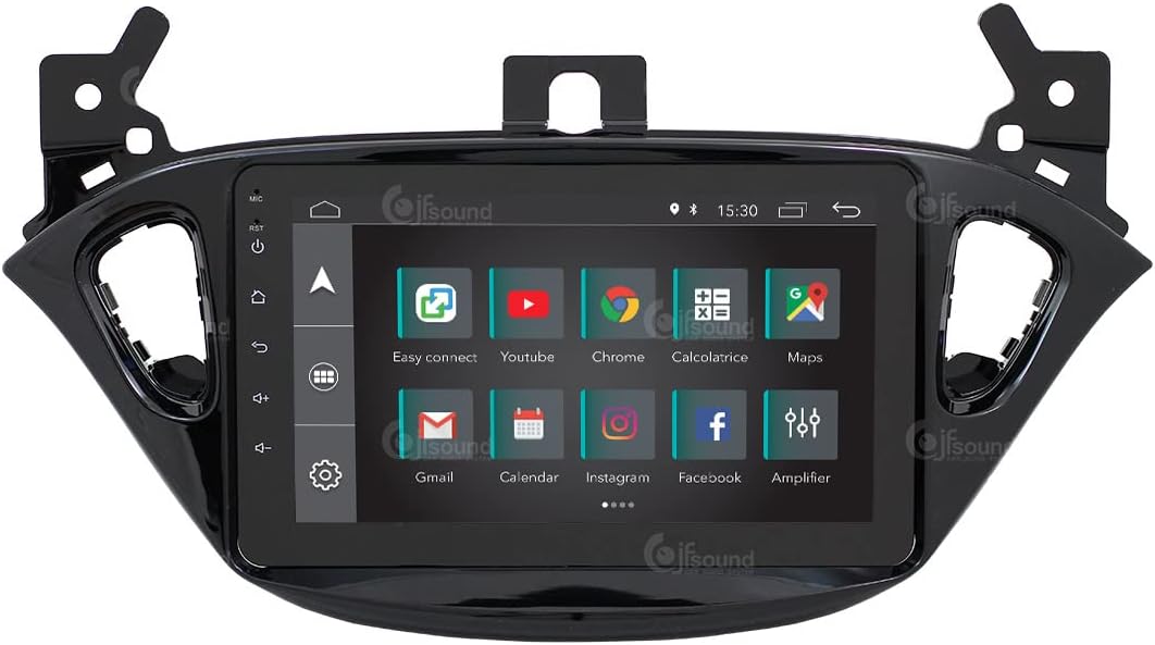Autoradio Opel Corsa E – Multimedia Speler – Navigatiesysteem – Touchscreen Radio – Smart Car Audio – 8 Inch Full Touch – Android 10 Met GPS & Bluetooth