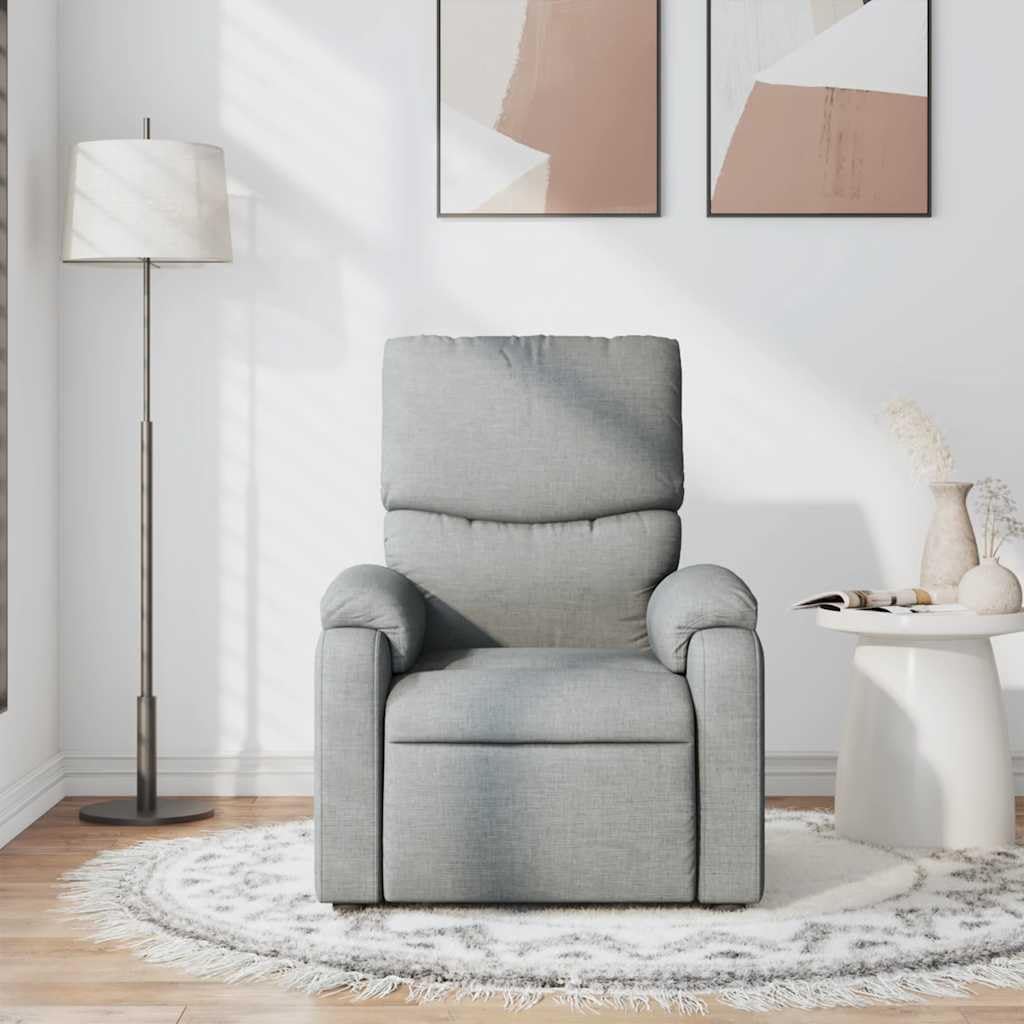 Relaxfauteuil – Relaxstoel – Massagestoel – TV-stoel – Verstelbare stoel – 6-punts vibratiemassage – Rugleuning tot 135 graden verstelbaar