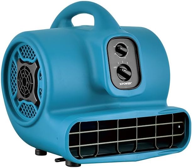 Luchtverplaatser – Luchtcirculator – Droger – Ventilator – Stapelbaar – 3 Snelheden Met Timer – Geluidsarm Met Inductiemotor