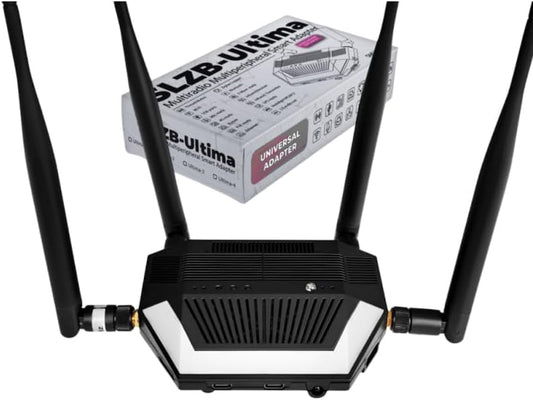 SLZB-Ultima Alles-in-één hub: Zigbee 3.0, Matter & Thread - met infrarood (IR), microfoon, luidspreker en RGB-led - PoE ethernet, WiFi 6 & USB voor Home Assistant (SLZB-Ultima)