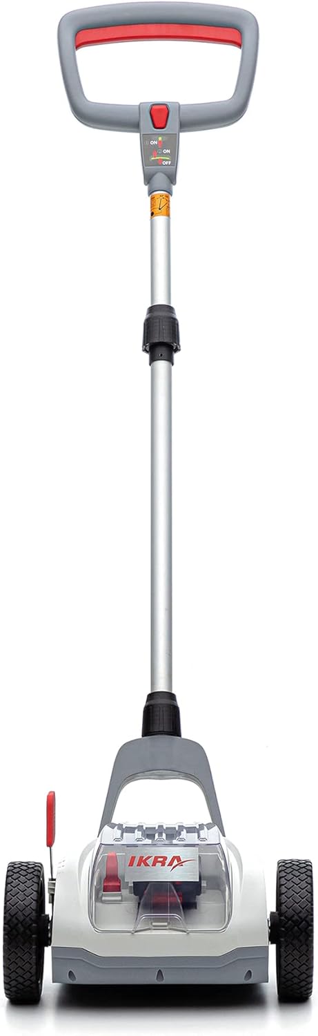 IKRA accu eenhandsmaaier grasmaaier ICHM 20 met mulchfunctie, voor kleine gazons tot 50 m², incl. laadapparaat, 2 accu's, & reservemes