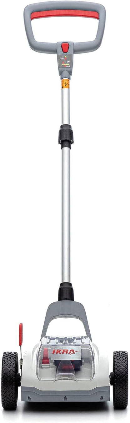 IKRA accu eenhandsmaaier grasmaaier ICHM 20 met mulchfunctie, voor kleine gazons tot 50 m², incl. laadapparaat, 2 accu's, & reservemes