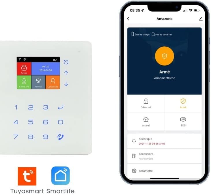 Draadloos verbonden huis alarm wifi en gsm Amazon - Lifebox - Animal Kit 3