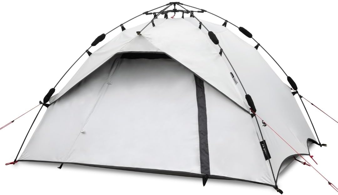 Qeedo Quick Ash 2, camping tent 2 persoons, pop up tent (Quick-Up-System)