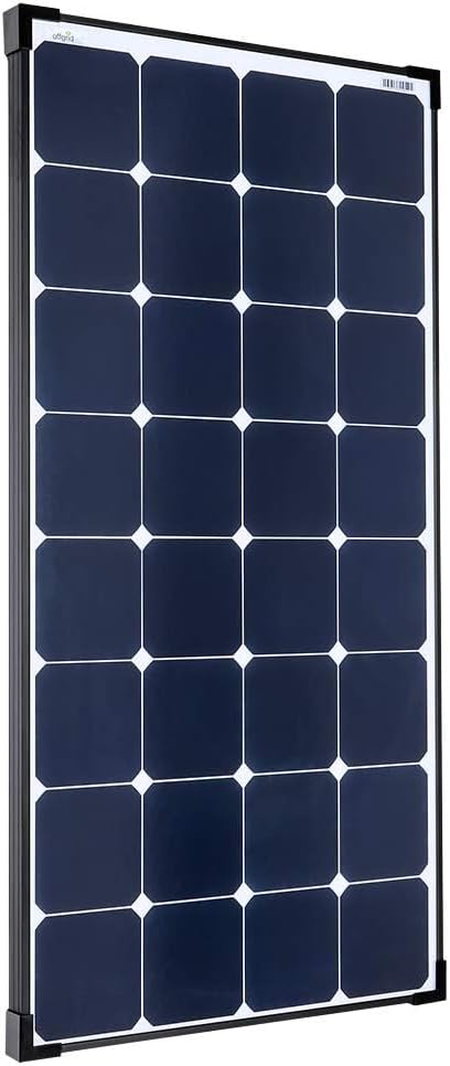 Offgridtec© SPR-Ultra 120W 12V hoog vermogen zonnepaneel (Back-Contact, zwart-frame)