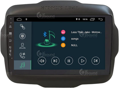 Autoradio Jeep Renegade – Inbouw Radio – Multimedia Systeem – Navigatie Systeem – Touchscreen Radio – 9-Inch Full-Touch HD – Android Met GPS & Bluetooth