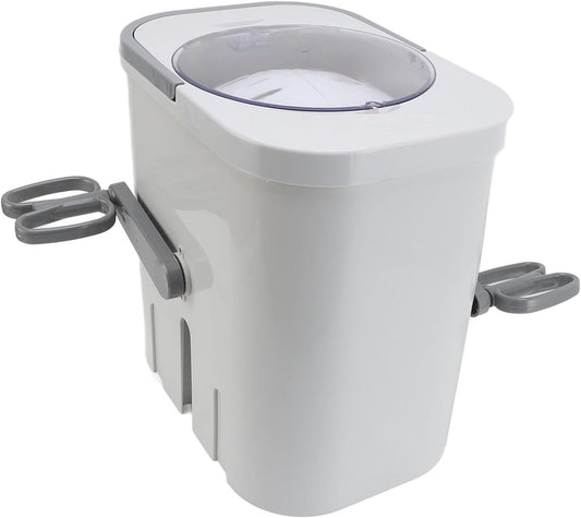ciciglow Manual Clothes Washing Machine, Non-electric Portable Rotary Washing Machine, Compact Hand Crank Rotary Washing Machine for Dormitory Apartment - QUORE