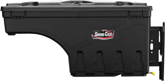 UNDERCOVER SwingCase Truck Bed Opbergdoos | SC104P | Past 2019-2023 Chevy/GMC Silverado/Sierra 1500 Passagierszijde, Zwart