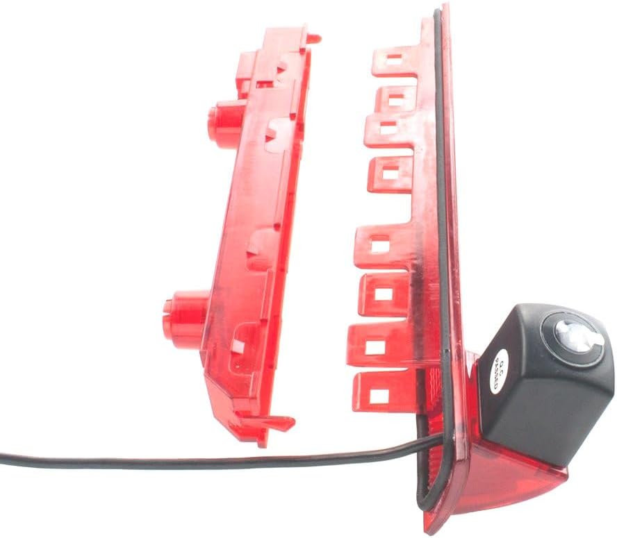 Dolfijn Automotive Remlicht Omkeren Achteruitrijcamera Kit met 4.3 Inch Dash Board Monitor Voor VW Transporter T5 / T6 Van Met Dubbele Deuren
