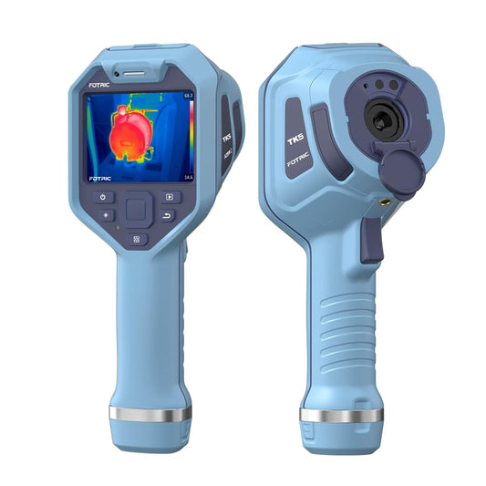 TK5 warmtebeeldcamera-320x240 IR-resolutie, 5 MP visuele camera, 3,5 inch touchscreen, handheld warmtebeeldcamera voor elektrische inspecties, diagnostiek van gebouwen en thuis,-45 ° F tot 1000