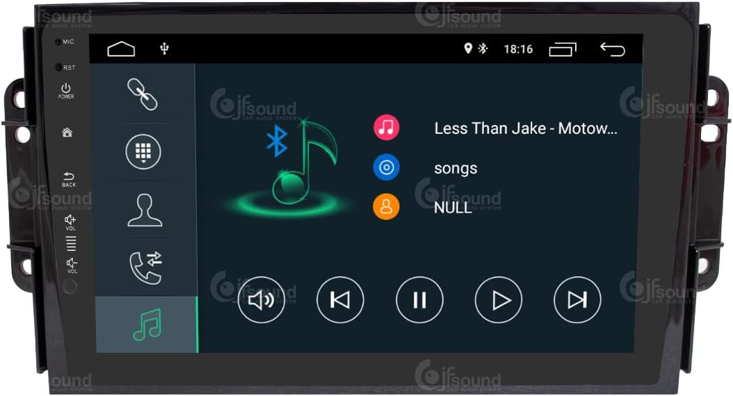 Autoradio DR 3 – Multimedia Radio – Navigatiesysteem – Inbouw Autoradio – Bluetooth Radio – 9 Inch Touchscreen – Android GPS & CarPlay Integratie