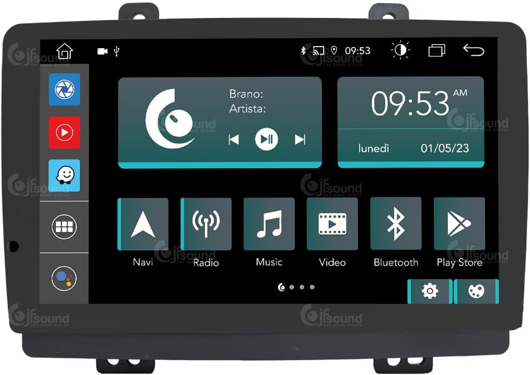 Autoradio DR F35 – Auto Stereo – Multimedia Systeem – Navigatie – 360° Camera – 9 Inch Touchscreen – 8-Core Processor