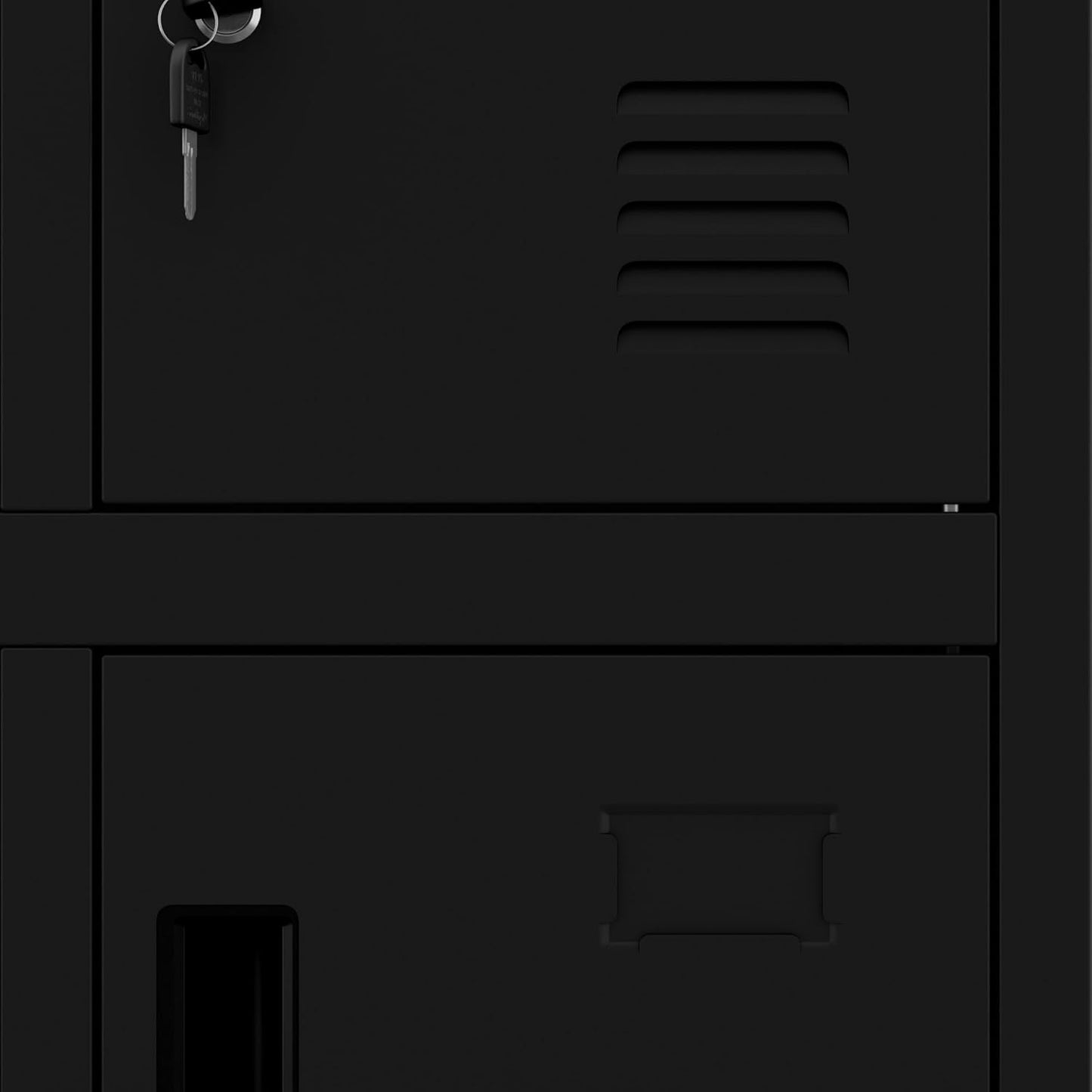 Jan Nowak metalen school locker met 8 afzonderlijke vakken afsluitbare spindkast voor school en kleedruimte met ventilatie etikethouders en sloten compacte lockerkast 172 x 56 x 45 cm - QUORE