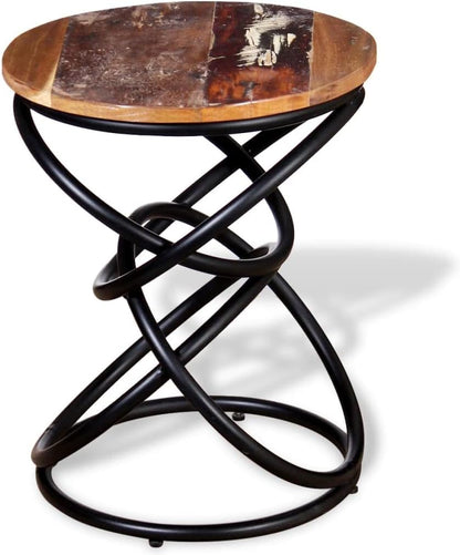 vidaXL Recycled Wood Side Table Solid Table Side Table Table