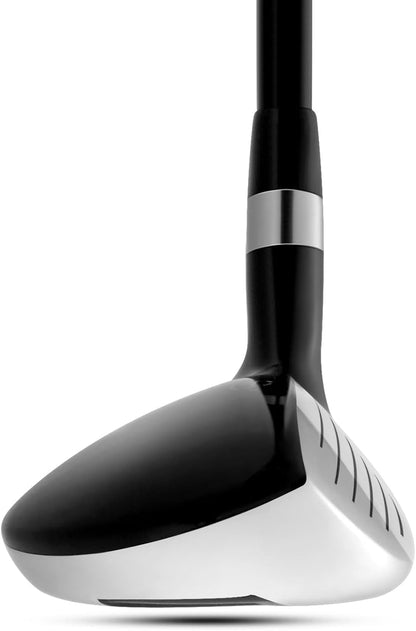 LAZRUS GOLF Premium hybride golfclubs voor heren - 2,3,4,5 & 6 rechterhand, grafiet schachten, regular flex