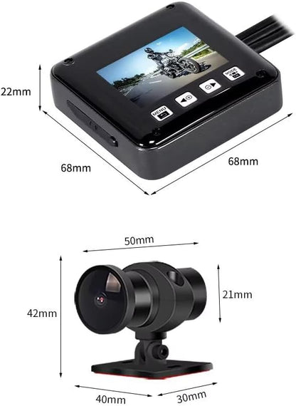 Motocam P6F Wifi 2CH Dual motor dashcam