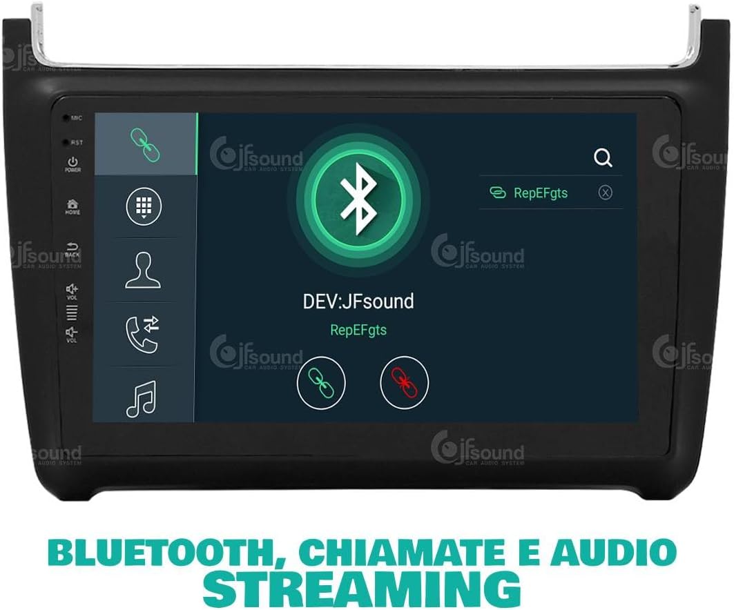 Autoradio Volkswagen Polo – Autoradio GPS – Navigatiesysteem Auto – Multimedia Speler – Inbouw Radio – 9 Inch Touchscreen – 8-Core Processor – Bluetooth & WiFi Connectivity