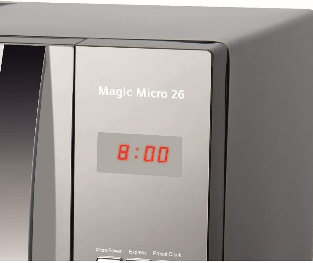Magnetron – Microgolfoven – Magnetronoven – Microgolf – Oven – 26 Liter Inhoud – 800 Watt Vermogen
