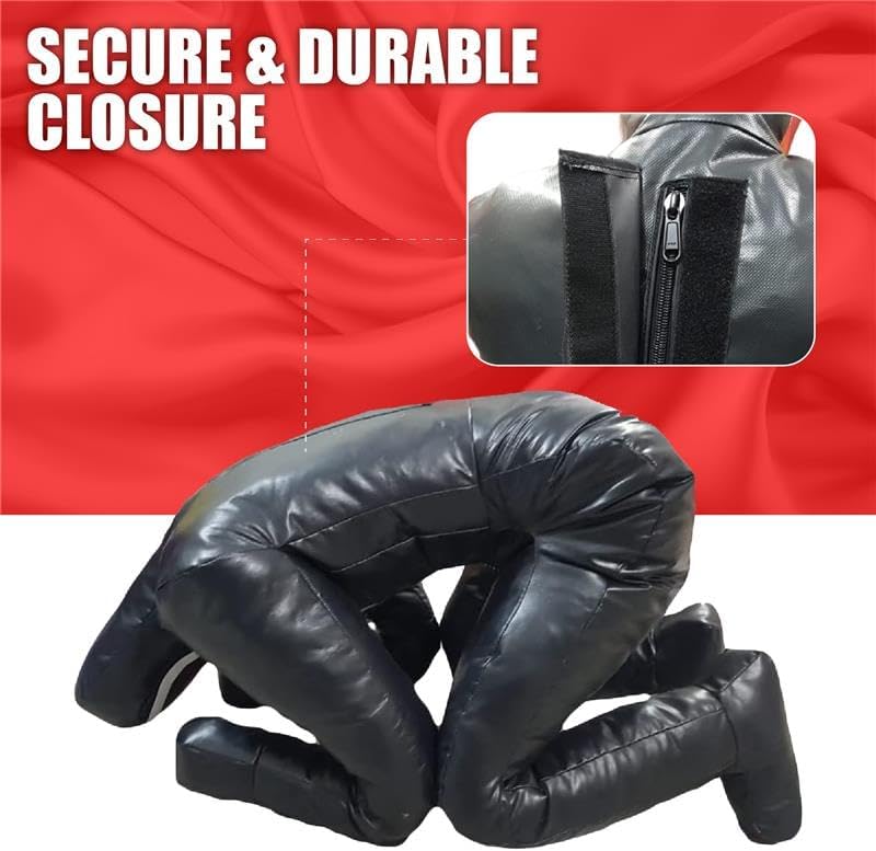 Shelly MMA Grappling Dummy - Zelfverdedigingstraining Judo Bokszak BJJ Worsteldummy - Zittende verdedigingspositie Braziliaanse JIU Jitsu Inzending - Vinyl Stof - 170 cm ONGEVULD