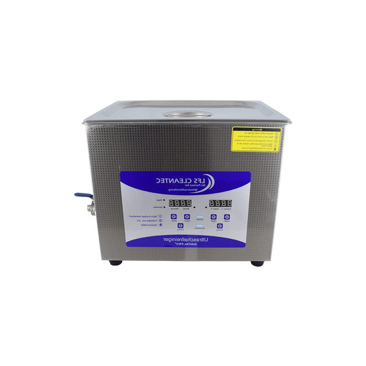 Ultrasone Reiniger – Ultrasoon Schoonmaakapparaat – Ultrasoon Bad – Ultrasoon Cleaner – Ultrasoon Wasbad – 10 Liter Capaciteit – Dega- en Semiwave Functie