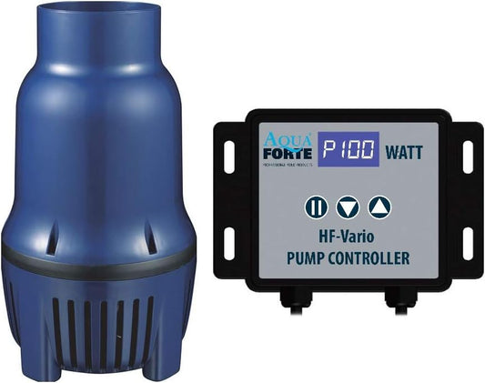AquaForte HighFlow Vario-S 35.000 Vijverpomp, 60-200 watt, maximaal debiet 35 m3/uur, opvoerhoogte 4 meter, regelbaar met externe controller, uitgang 110 millimeter