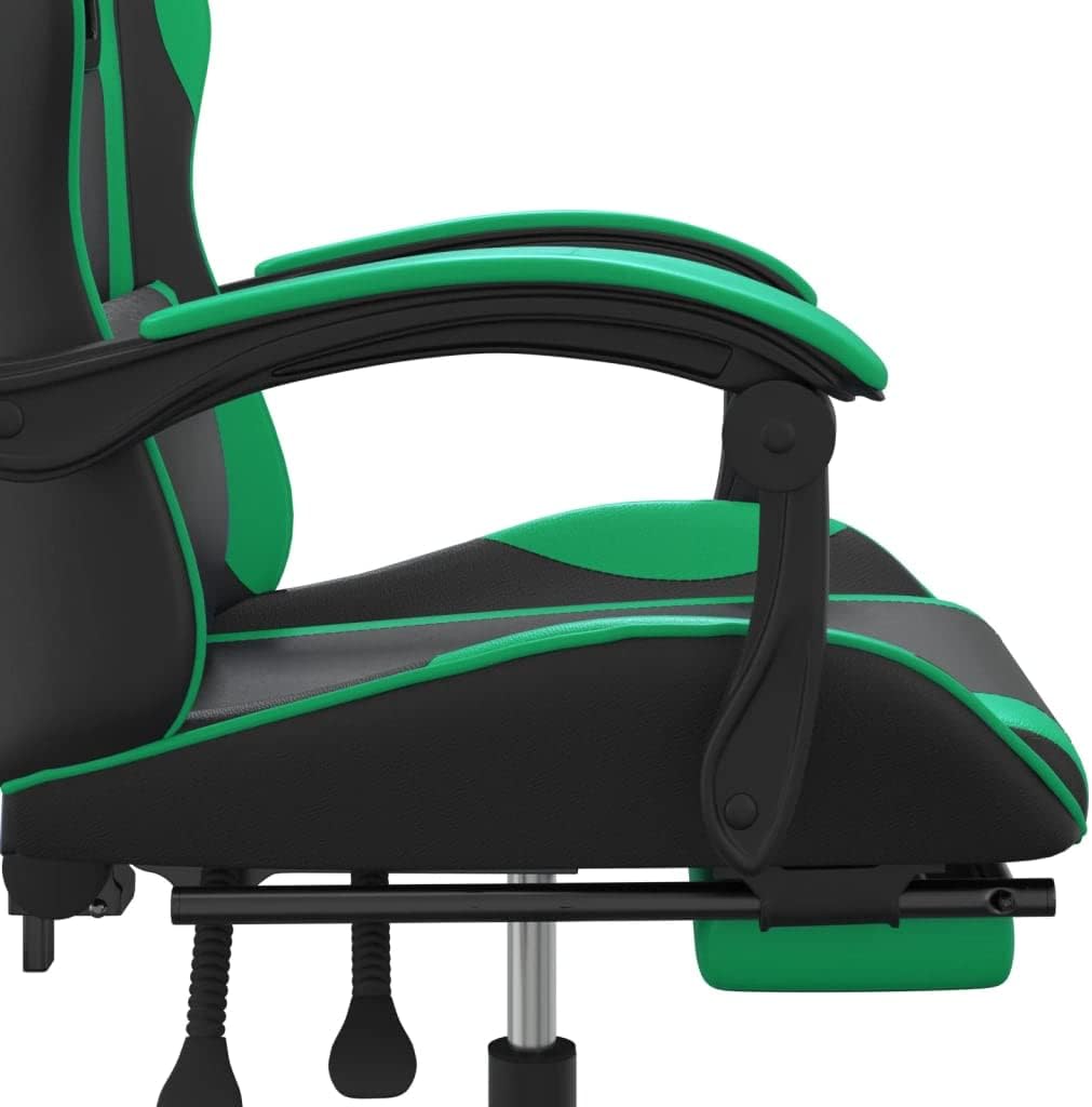 Gamingstoel – Gamestoel – Bureaustoel – Comfortstoel – Kunstleren Stoel – Verstelbare Rugleuning & Voetensteun – 360 Graden Draaibaar