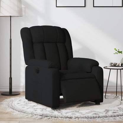 Elektrische Massagestoel – Fauteuil – Relaxstoel – Ligstoel – Tv-Stoel – Verstelbare Rugleuning en Voetsteun – 6-Punts Vibratiemassage – Lichtgrijze Gestoffeerde Zitting