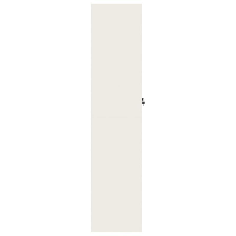 Archiefkast – Dossierkast – Ladenkast – Opbergkast – Documentenkast – Wit Stalen Design – Ruime Indeling 90x40x180 cm
