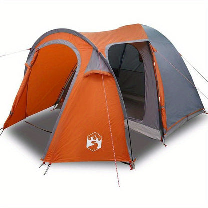 Dome Tent with Roof and Storage with Air Vent Gray and Orange Removable Temporary Outdoor Available in All Seasons