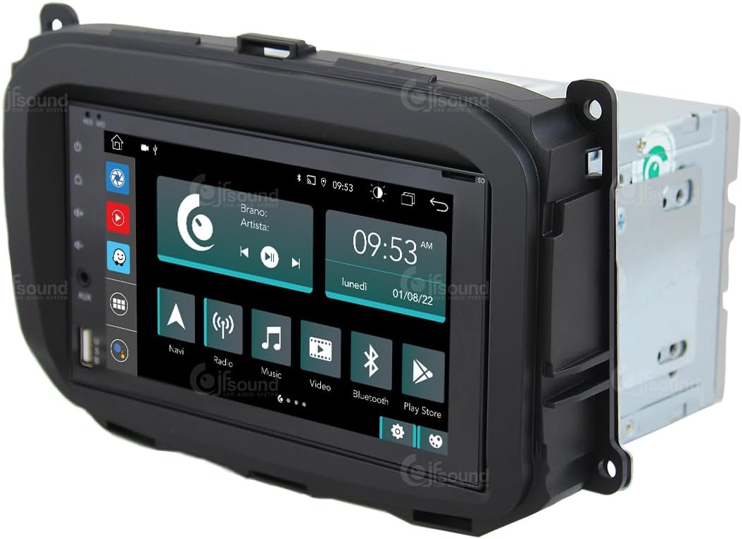 Autoradio Alfa Romeo Giulietta – Auto Stereo – Multimedia Speler – Navigatiesysteem – Infotainment – 6,2" Touchscreen – 8-Core Processor – Bluetooth & CarPlay Android Auto