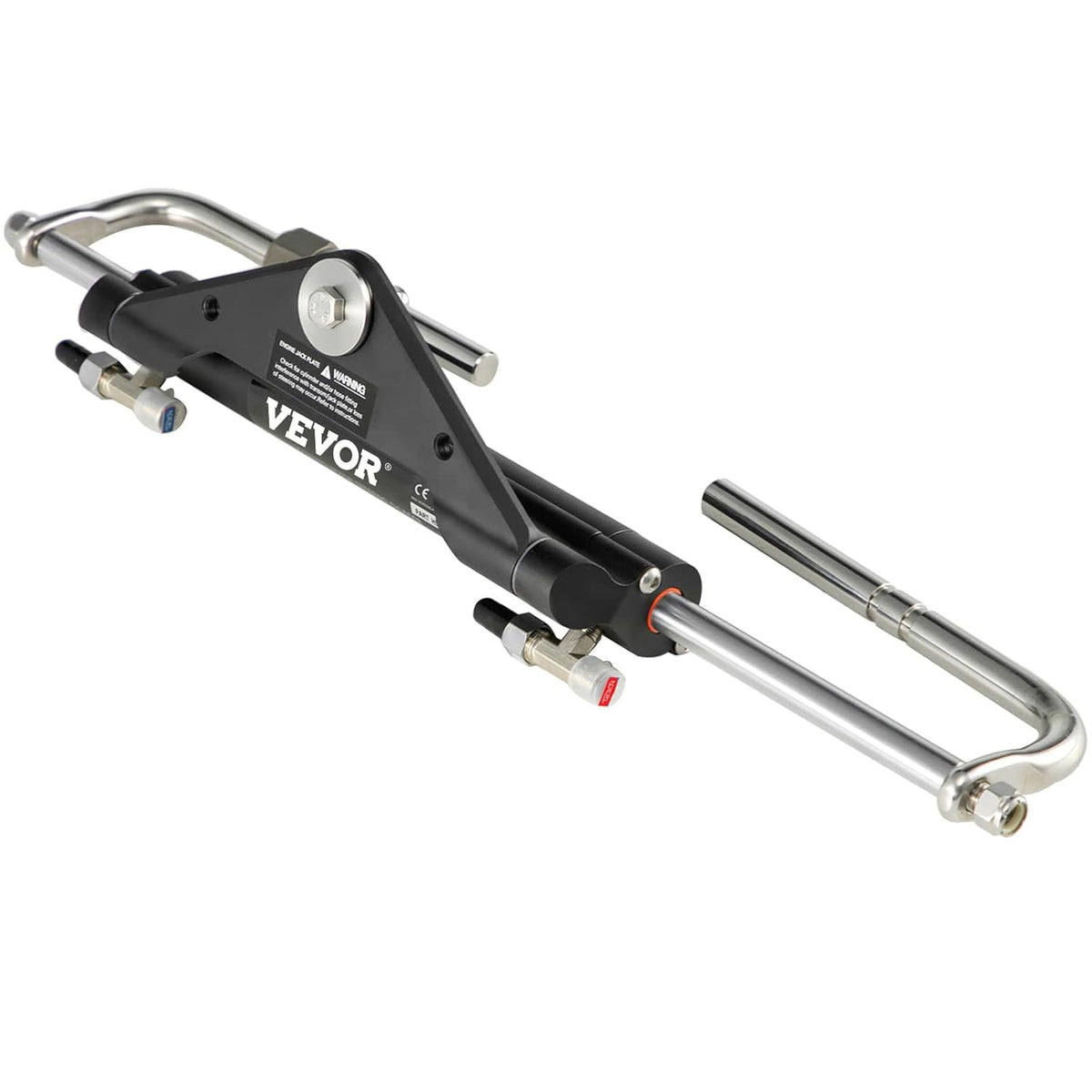 VEVOR Hydraulische Stuurcilinder, HC4645H Front Mount Hydraulische Buitenboordmotor Marine Stuurcilinder, Pak voor tot 150HP Boten Steering
