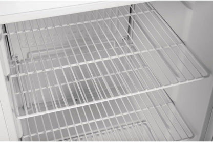 Onder Toonbank Displaykoelkast Wit – Onderbouw Koelkast – Barkoelkast – Koelvitrine – Drankenkoelkast – 88 Liter Inhoud – Dubbele Glazen Deur