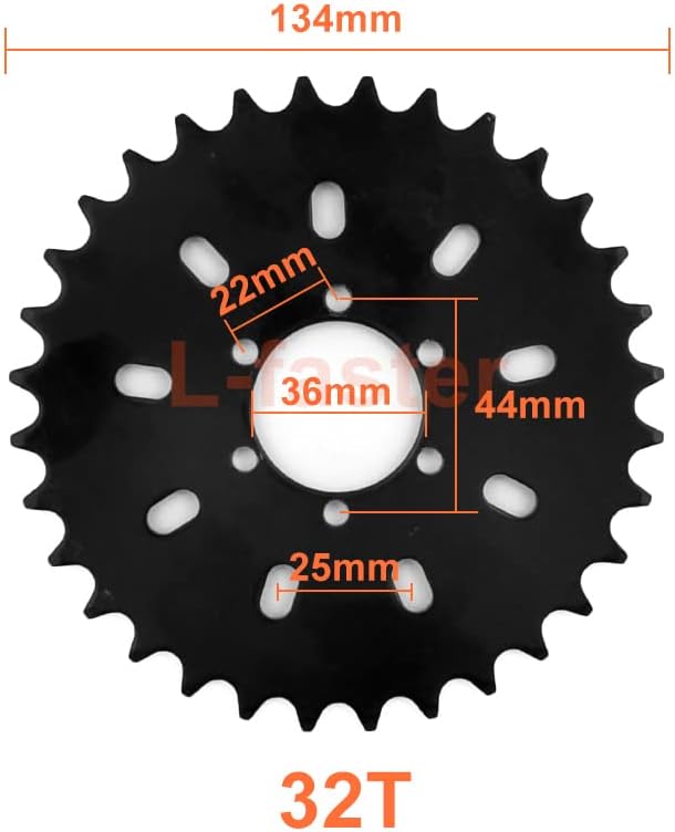 450W Conversie Kit voor linksgestuurde elektrische fiets, past voor de meeste gewone stadsfietsen met tandwiel kettingaandrijving