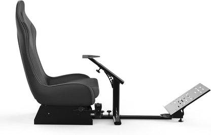 Racing Wheel Stand – Gaming Cockpit – Racestoel – Simulator Stoel – Racing Simulator – Verstelbare Gamingstoel – Stalen Frame – Compatibel Met Logitech En Thrustmaster