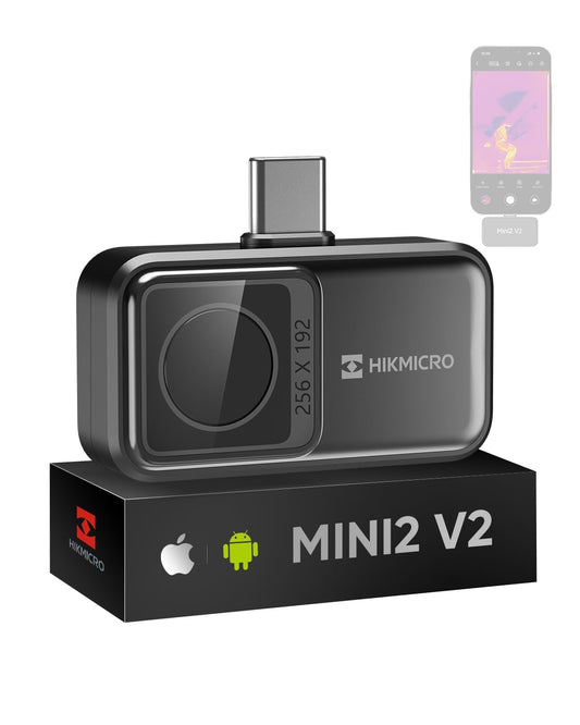 Thermische Camera – Warmtebeeldcamera – Infrarood Camera – Warmtemeter – Visuele Warmte Scanner – 512x384 SuperIR Resolutie – Plug & Play Zonder Batterij