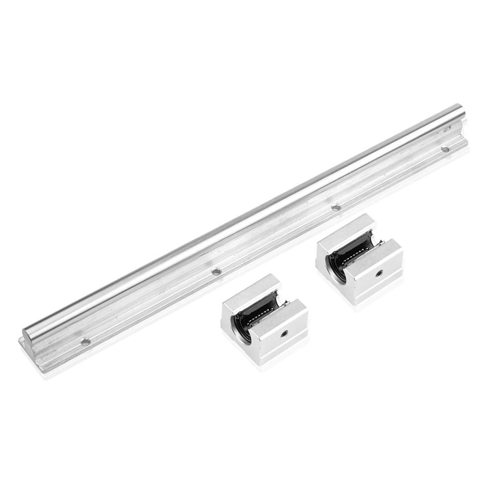 Lineairgeleiderrail – Lineaire Geleider – Lineaire Rail – Lineair Lager – Lagerblok – 2x 1500 mm Lengte – Koolstofrijk Staal Met Chroomlaag