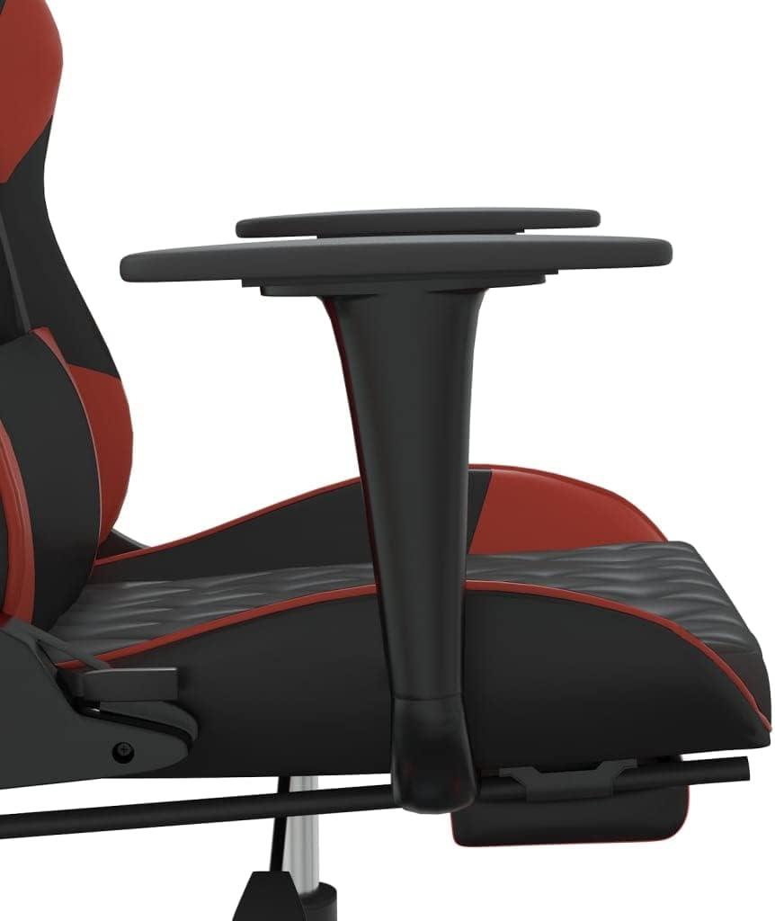 Gamingstoel – Bureaustoel – Racestoel – Relaxstoel – Tv Stoel – Massagefunctie – Verstelbare Voetensteun Kunstleer