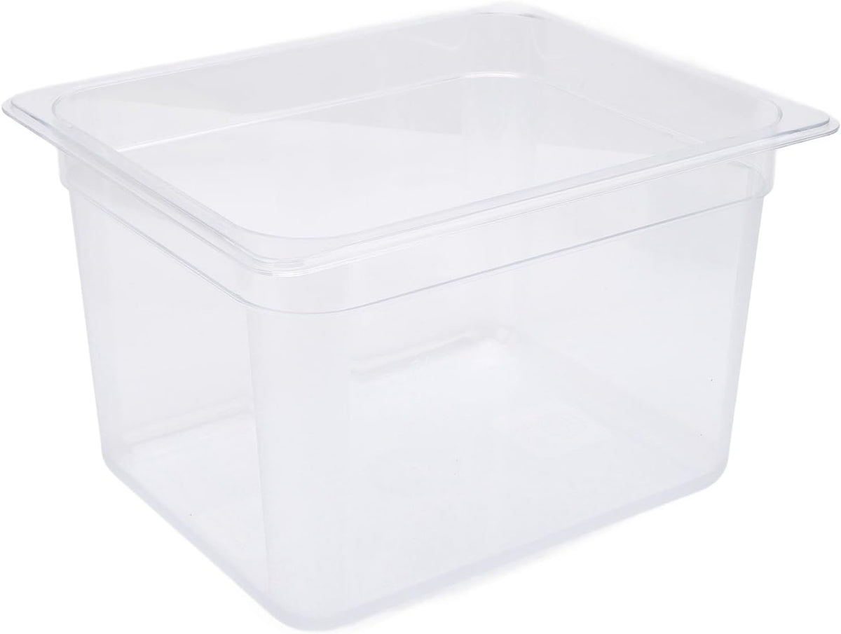 Naroote Sous Vide -Container, Emmers van Voedselkwaliteit met Deksels 12l Plastic Slow Cooking Voedselopslagcontainer, Slowcooker Container met Deksel met een Ruime Capaciteit en Temperatuur