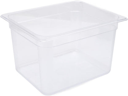 Naroote Sous Vide -Container, Emmers van Voedselkwaliteit met Deksels 12l Plastic Slow Cooking Voedselopslagcontainer, Slowcooker Container met Deksel met een Ruime Capaciteit en Temperatuur