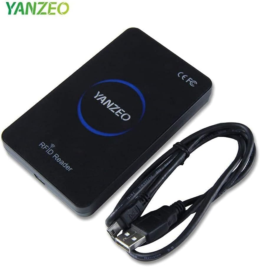 Yanzeo SR360 865Mhz ~ 915 Mhz Desktop UHF RFID Kaartlezer Writer Toegangscontrole Systeem POS Warehousing met Toetsenbord Emulatie Output