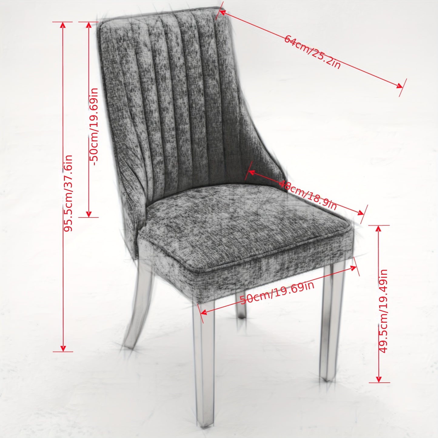 Eetkamerstoelen – Stoelen – Dining Chairs – Tuinstoelen – Keukenstoelen – Beige Met Gouden Poten – Zacht Gevoerd Zitvlak – Stevig Roestvrij Stalen Frame
