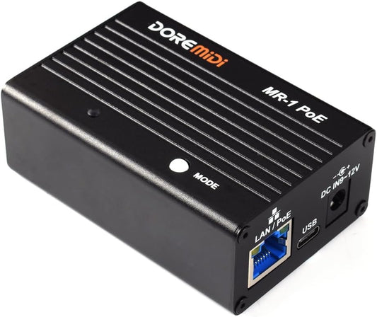 RTP MIDI-netwerkinterface MR-1 PoE