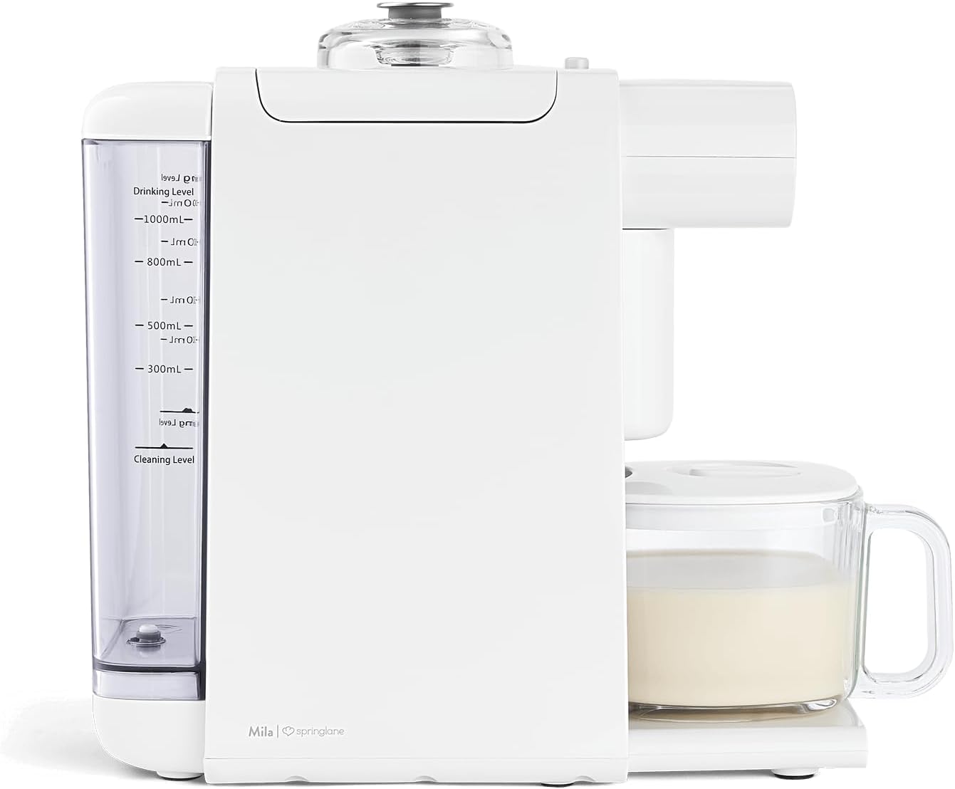 Amandelmelkmaker Mila Mini, sojamelkmaker, blender met fijne zeef voor de bereiding van allerlei soorten plantaardige melk, lactosevrije melk op basis van planten, vegan melk - 0,6 Liter