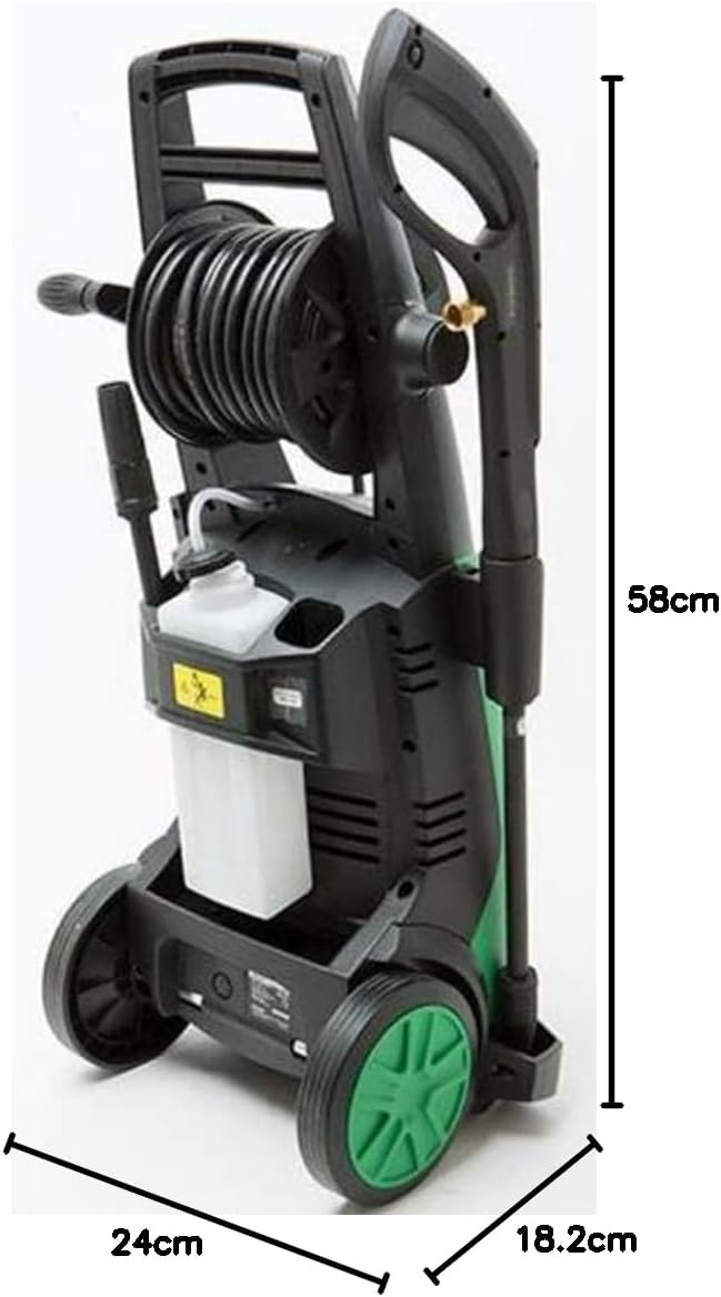 Hogedrukreiniger – Drukspuit – Waterreiniger – Terrassreiniger – Tuinreiniger – Compact en Lichtgewicht – Sifoonfunctie en 10 Meter Drukslang