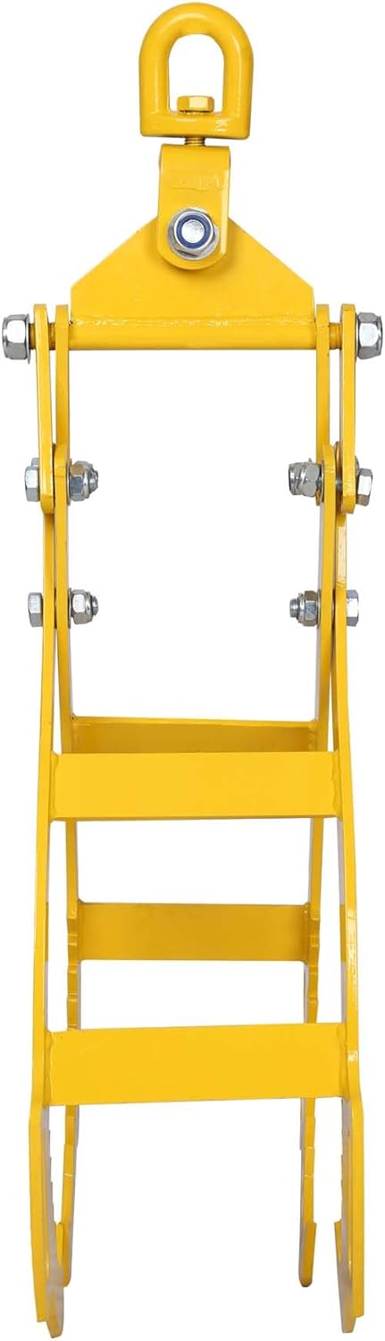 Wiltec professionele bosbouwtang voor stammen tot 720 mm, boomtang voor boomstammen tot 1500 kg, hijstang met 4 klauwen, handpaktang als boomhaak voor boswerkzaamheden, boomhaak als paktang voor hout