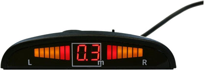 Parkeersensorenset voor Bestelbus en Vrachtwagen – Parkeersensoren – Achteruitrijsensoren – Parkeerhulp – Inparkeersysteem – 4 Sensoren – 12V/24V Compatibel