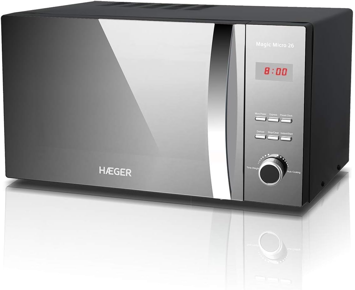 Magnetron – Microgolfoven – Magnetronoven – Microgolf – Oven – 26 Liter Inhoud – 800 Watt Vermogen