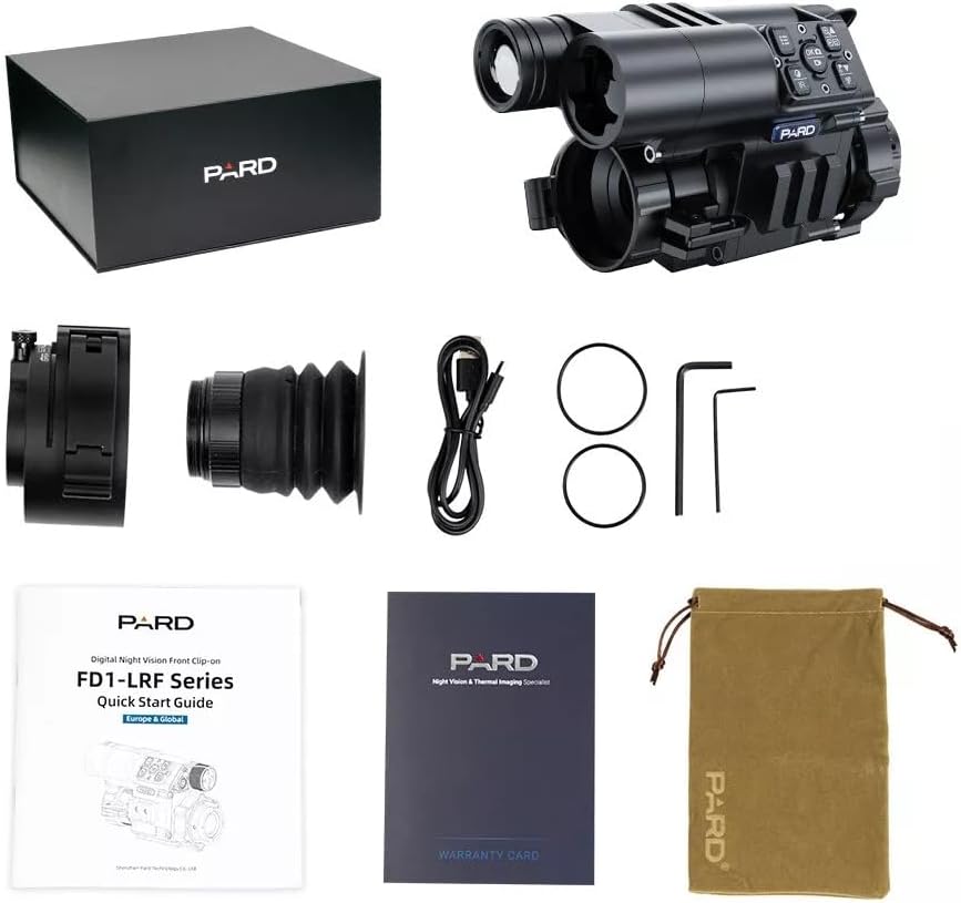 PARD Nachtkijkers, Nachtzicht Monoculair met 2K-sensor, video-opname, wifi, waterdicht, FD1 850nm/940nm