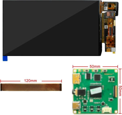 Amoled-display, 7 inch FHD 90 Hz, hoge vernieuwingsfrequentie, 850 nits, hoge helderheid, IPS-touchpaneel voor Raspberry Pi 5/4 laptopcamera, switch, PS4/5, gaming-display, doe-het-zelfscherm