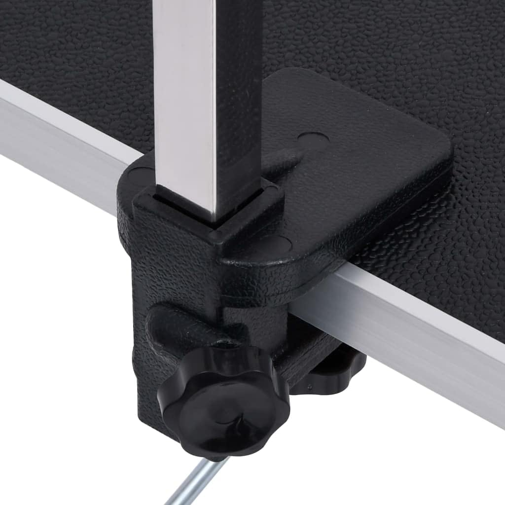 Bussandri Exclusive - Dog grooming table adjustable with 2 loops and storage shelf